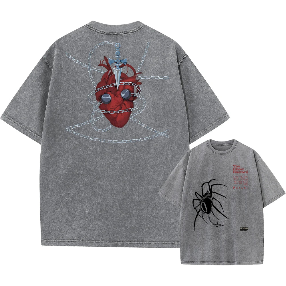 HxH Chained Heart - Oversized Heavyweight Tee