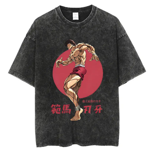 Baki Logo - Oversized Heavyweight Tee