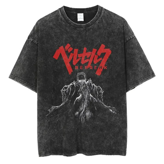 Berserk Guts Dragon Slayer - Oversized Heavyweight Tee