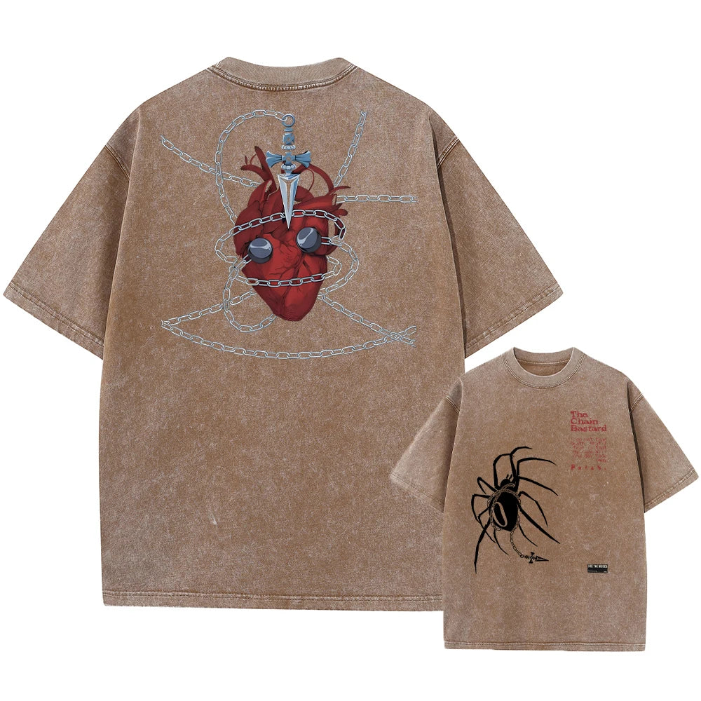 HxH Chained Heart - Oversized Heavyweight Tee