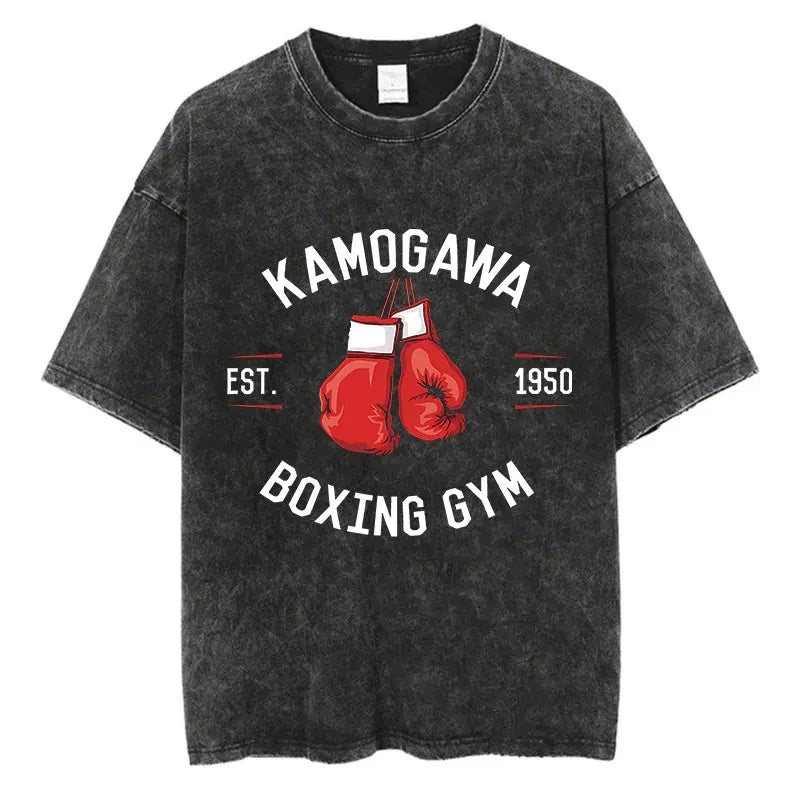 Ippo: Kamogawa Gym - Oversized Heavyweight Tee