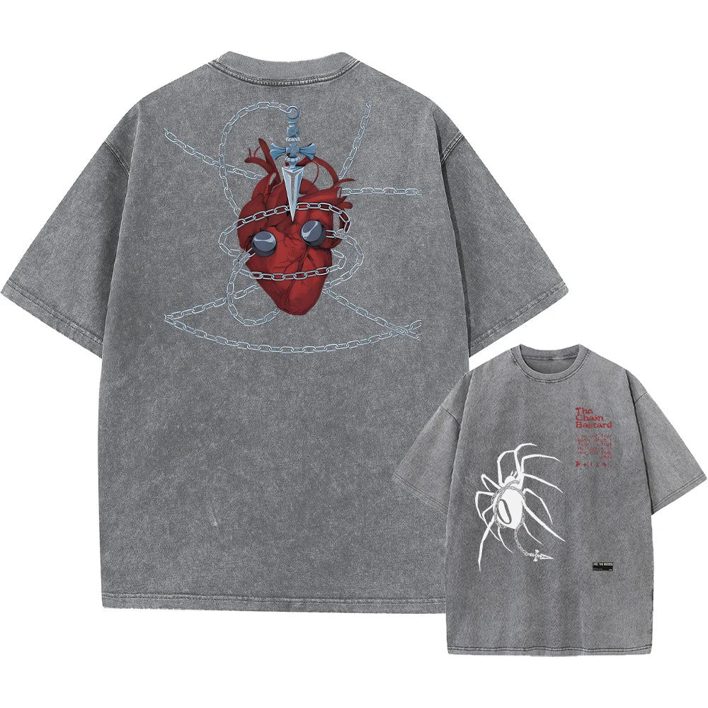 HxH Chained Heart - Oversized Heavyweight Tee
